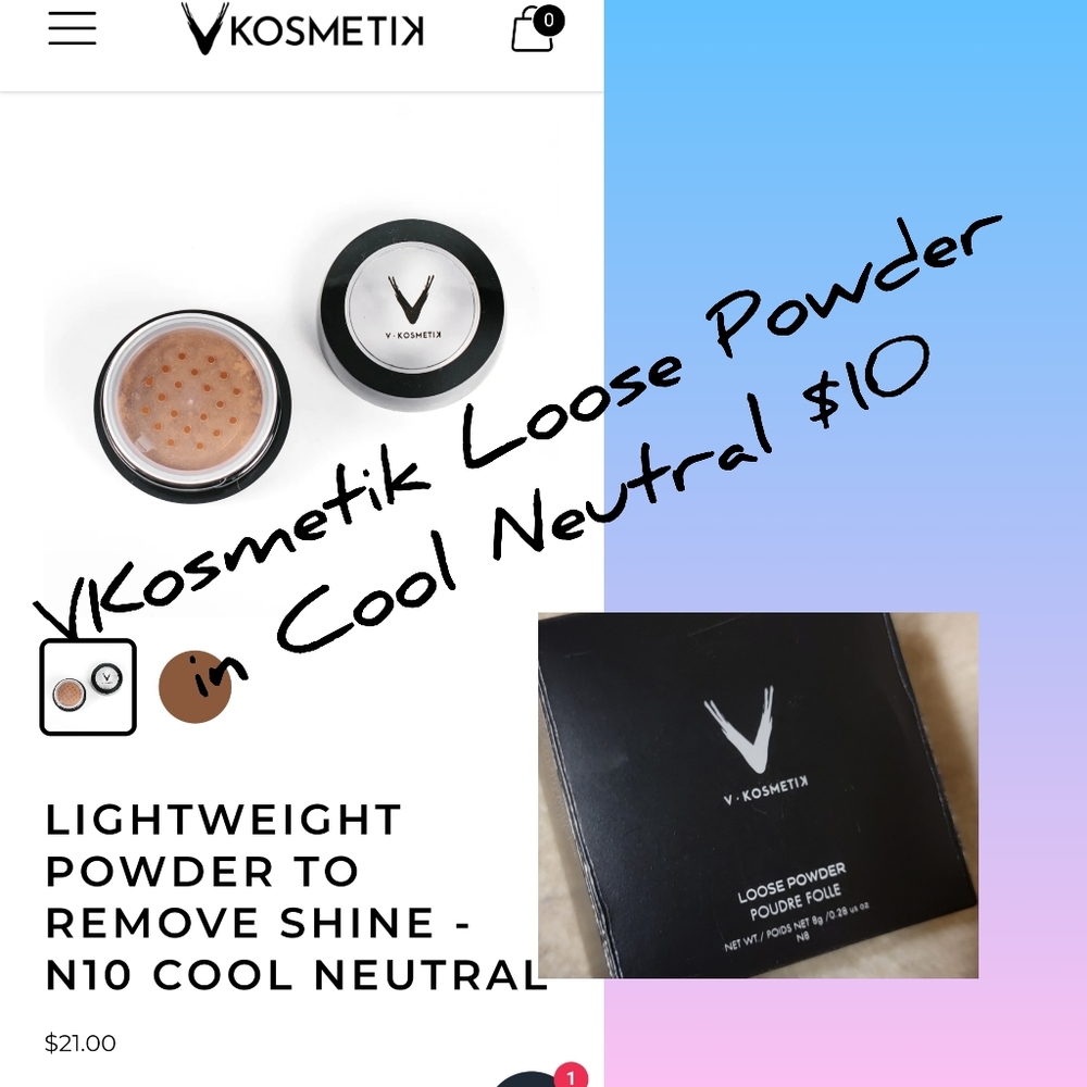 V Kosmetik Loose Setting Powder